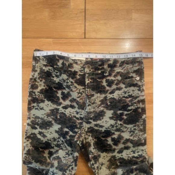 Anthropologie Pilcro Camo Button Fly Pants Size 30 - Picture 5 of 10